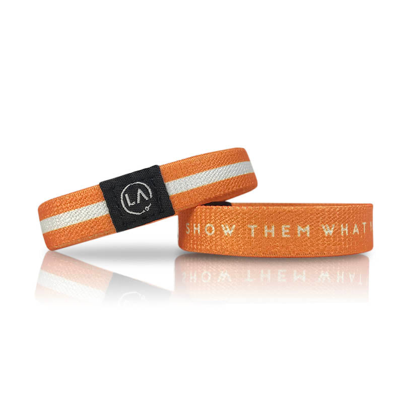 Orange + White. Orange + White.