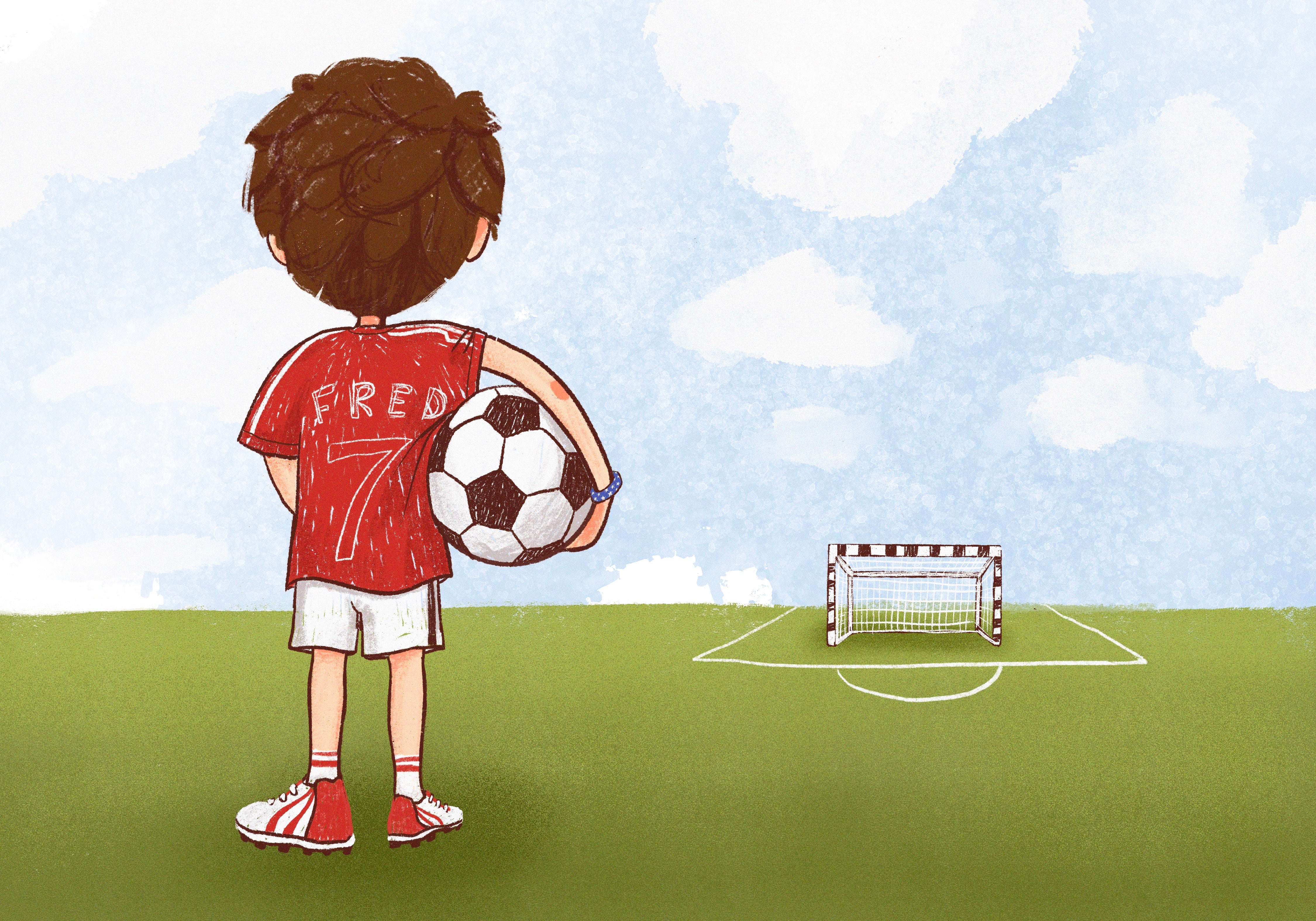 Fred's Big Foot - Children's Book Fred's Big Foot - Children's Book