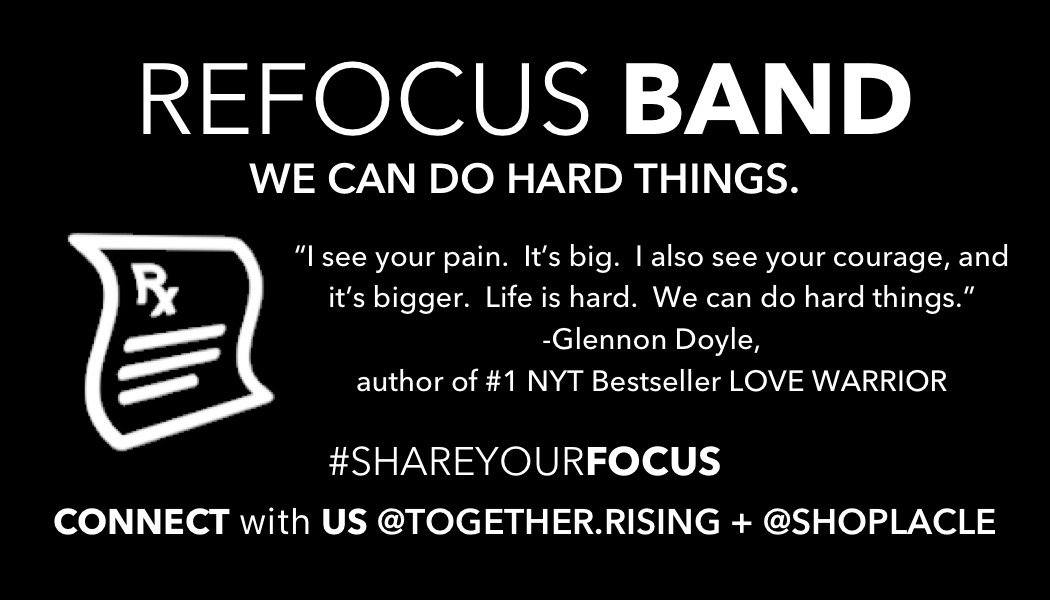 We Can Do Hard Things. Glennon Doyle - Refocus Band - La Clé