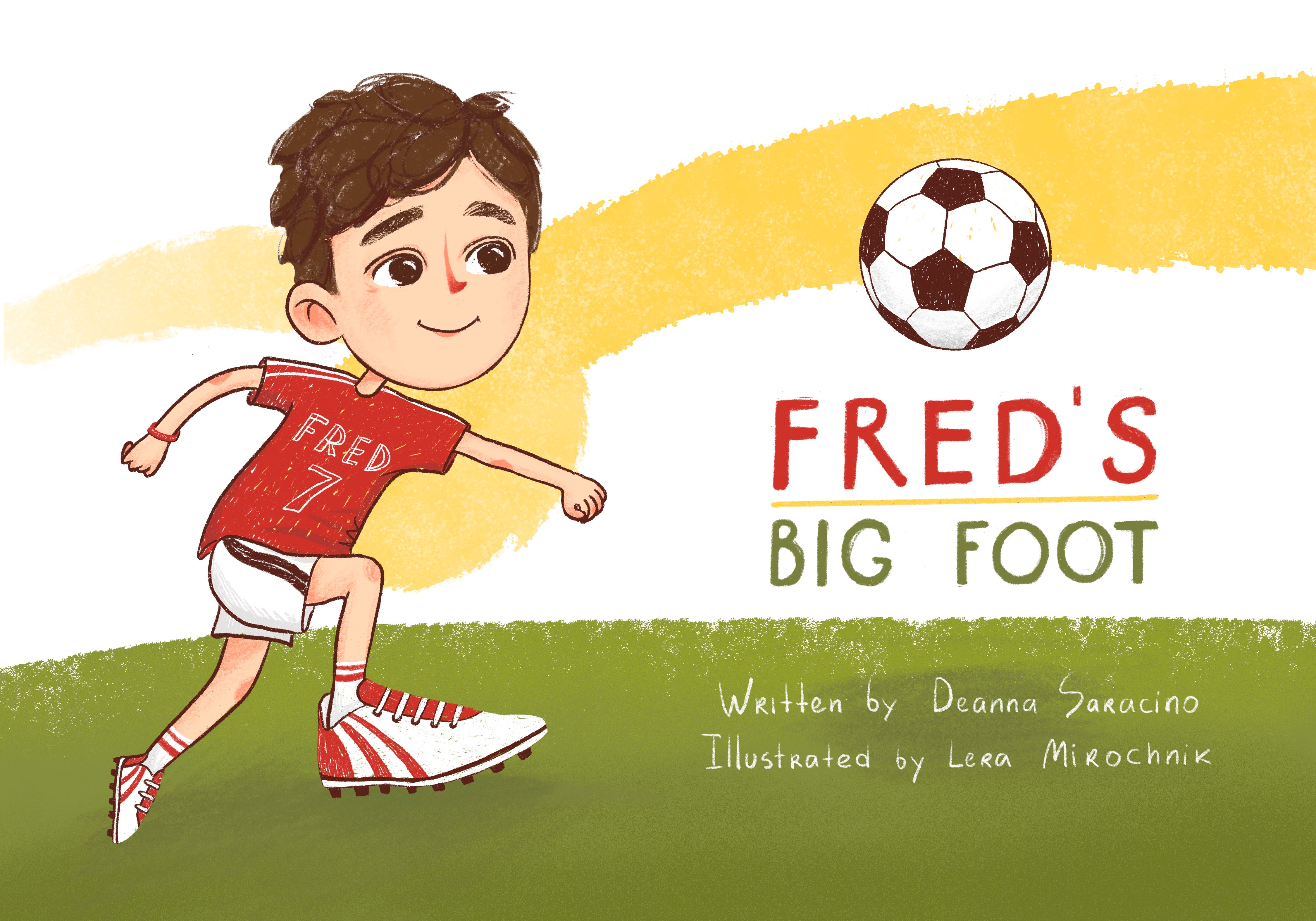Fred's Big Foot - Children's Book Fred's Big Foot - Children's Book