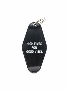 Hotel-Motel Key Chain High Five For Good Vibes