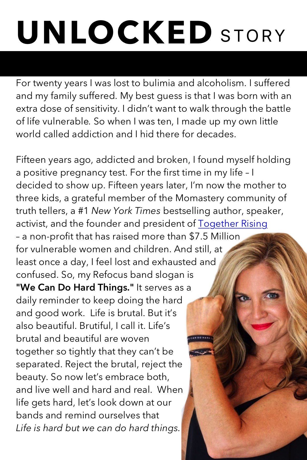 Glennon Doyle - Glennon Doyle - The Unlocked Project - La Clé