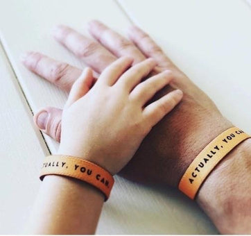 The best Father's Day gift and how a motivational bracelet can keep your family feeling positive.